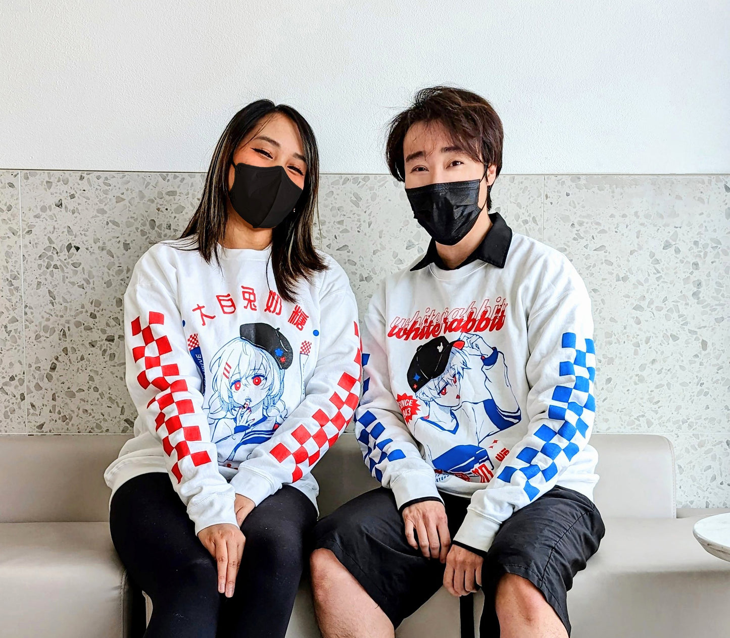 White Rabbit Crewneck Sweater (Girl)