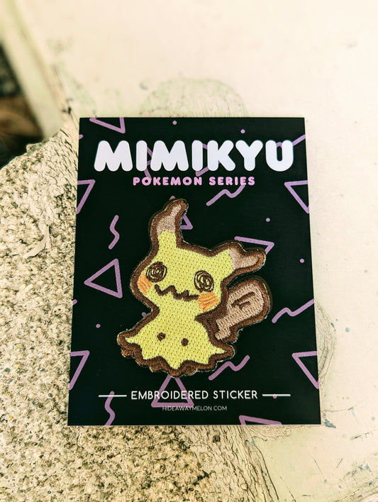 Mimikyu - 2in Embroidered Sticker Patch