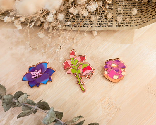 Flora of the Sumeru Desert (Genshin Impact) Limited Edition Hard Enamel Pins