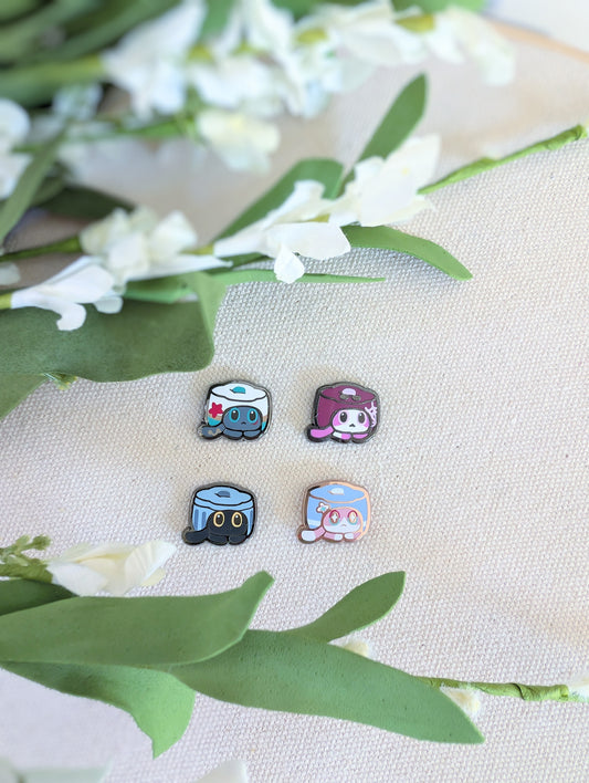 Honkai Star Rail Party Cat Cakes - Hard Enamel Pins