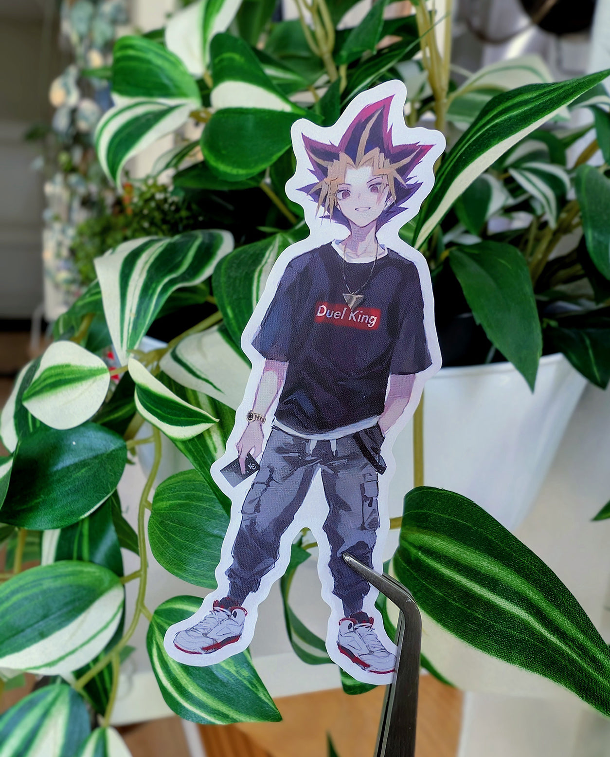 Yami (Yu-Gi-Oh!) "Duel King" - High Quality Vinyl Sticker