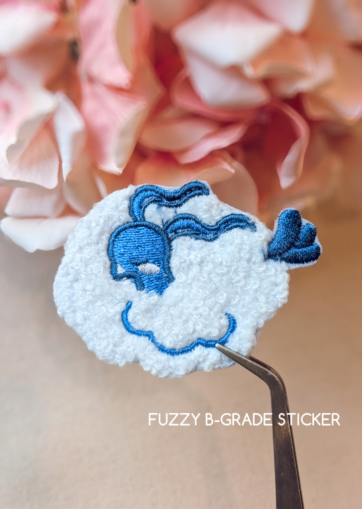 Altaria - Mini Embroidered Sticker Patch
