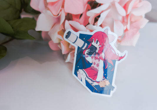 Celeste Meteor Shower (Animal Crossing) - Transparent Vinyl Sticker