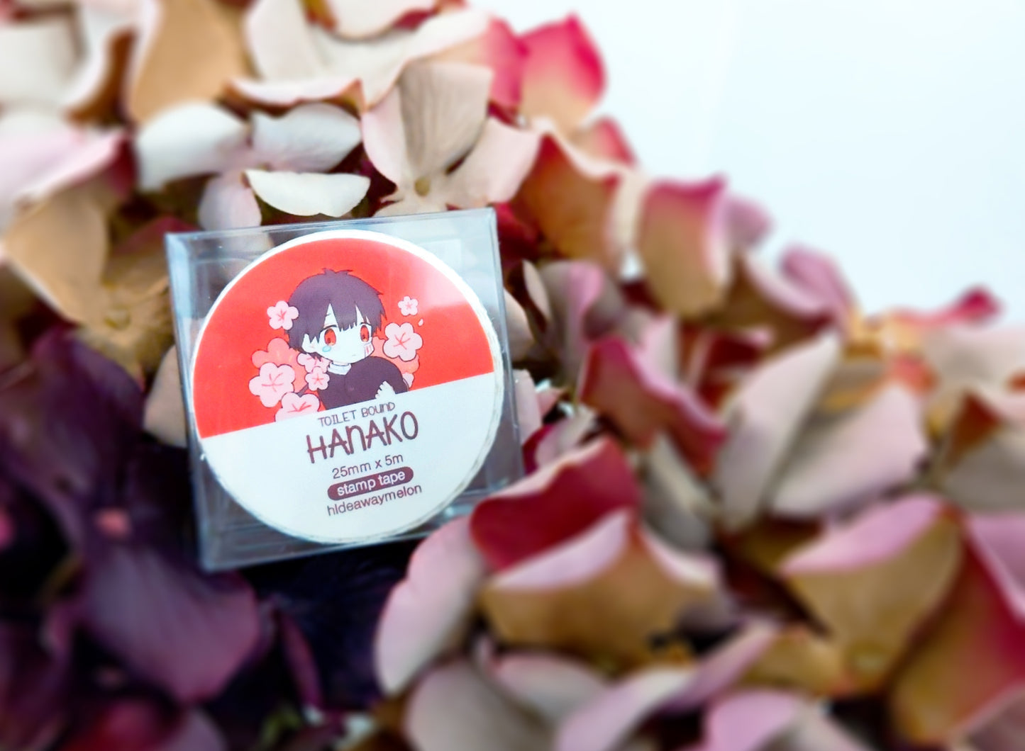 Toilet-bound Hanako-kun (Stamp) Japanese Washi Tape 2.5cm x 5m