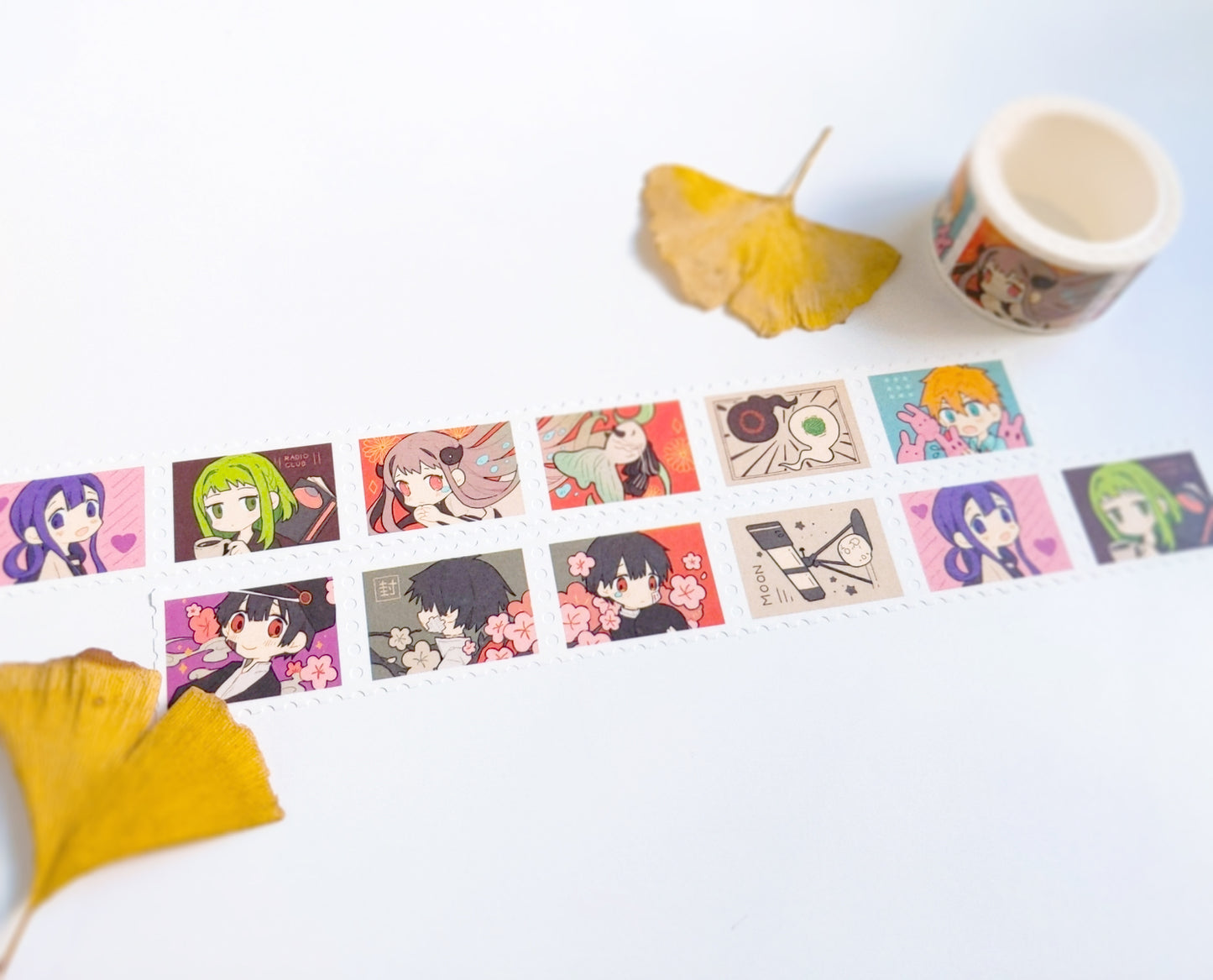 Toilet-bound Hanako-kun (Stamp) Japanese Washi Tape 2.5cm x 5m