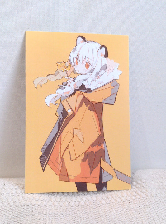 Tiger Girl 4x6 Mini Print