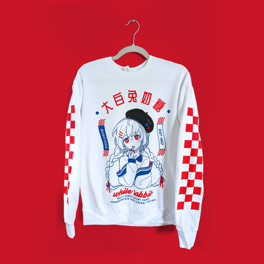 White Rabbit Crewneck Sweater (Girl)