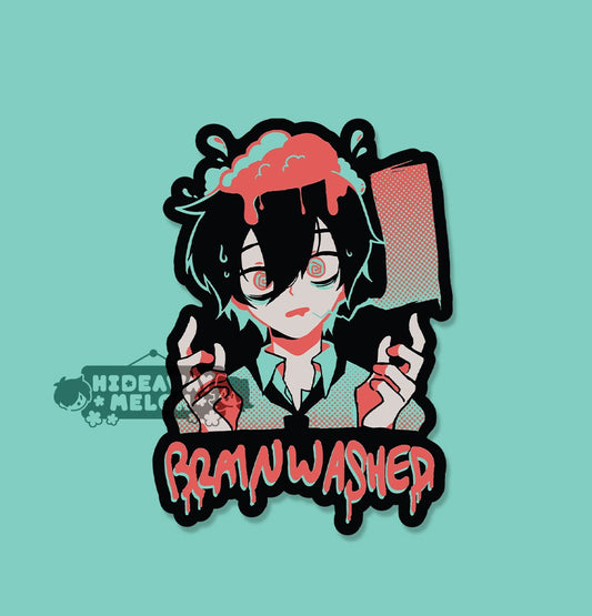 Brainwashed - High Quality Vinyl Sticker