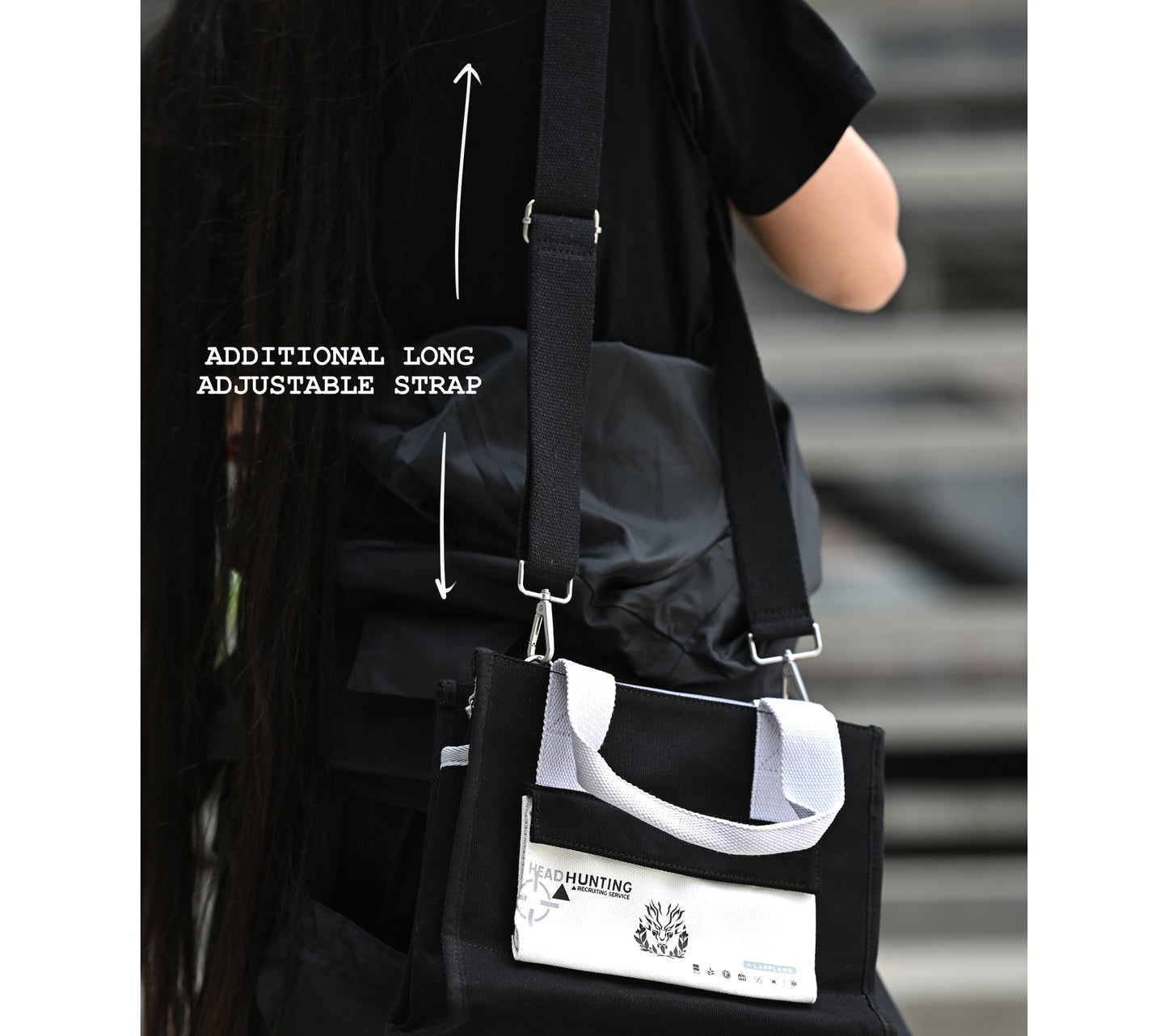 Arknights Embroidered Shoulder/Crossbody Canvas Bags