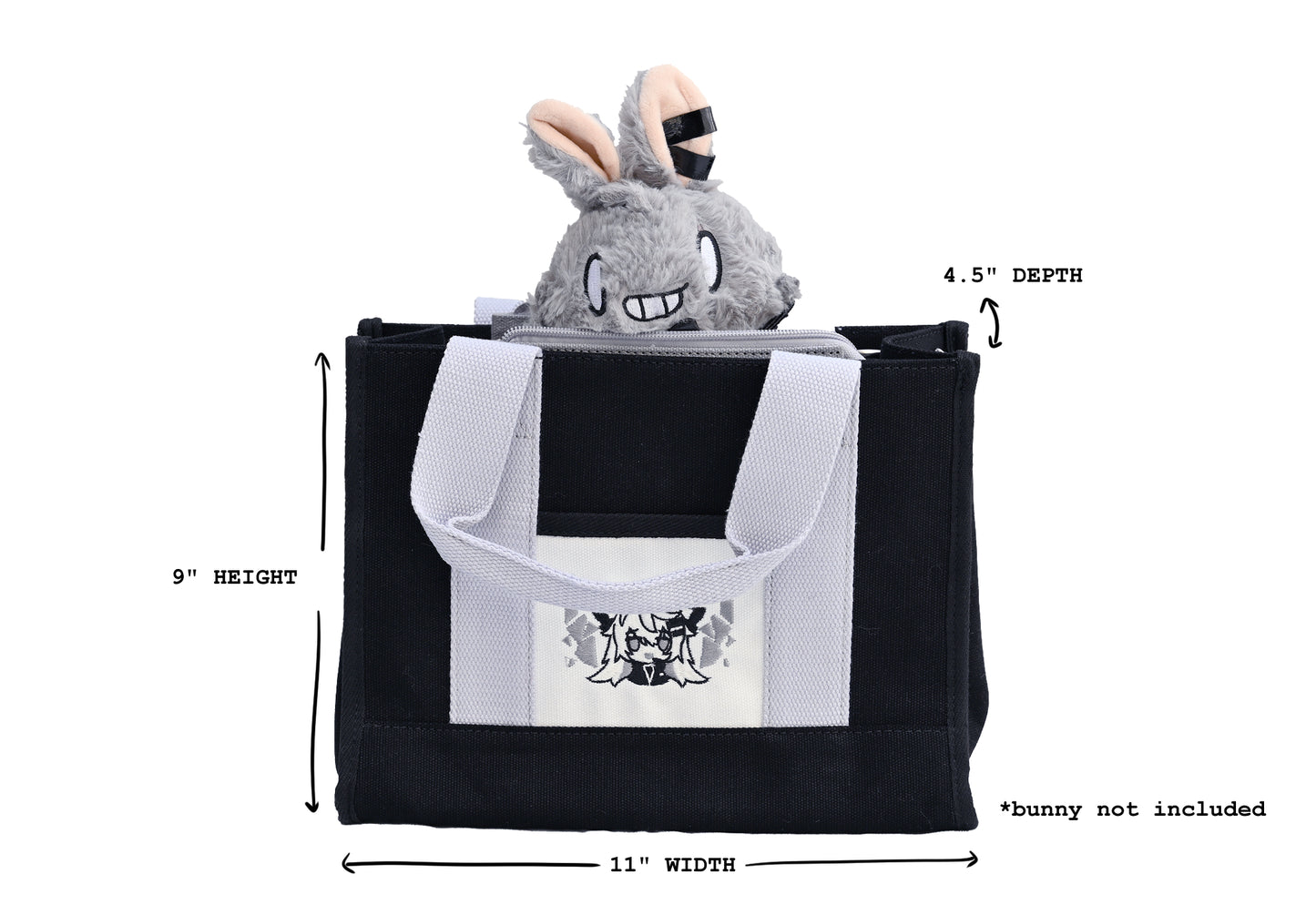 Arknights Embroidered Shoulder/Crossbody Canvas Bags