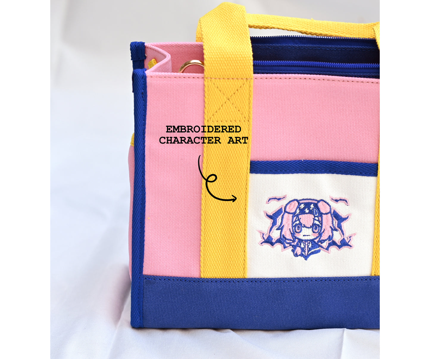 Arknights Embroidered Shoulder/Crossbody Canvas Bags