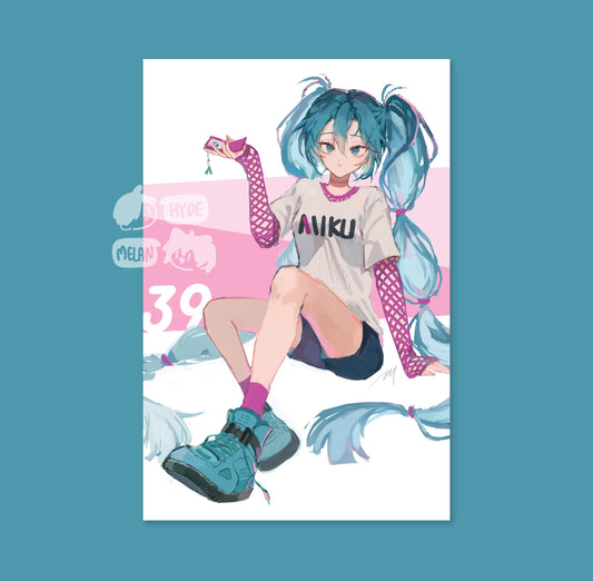 Fila Miku 4x6 Mini Print