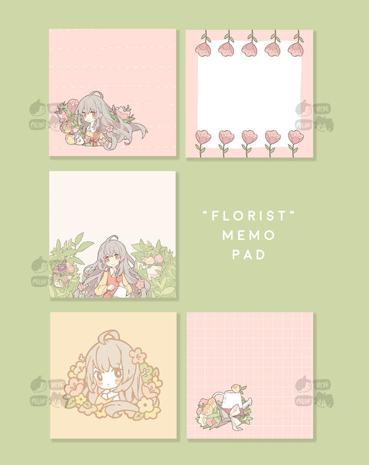 Florist Memo Pad