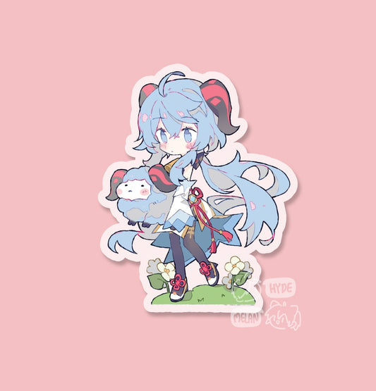 Genshin Impact - Ganyu Vinyl Sticker