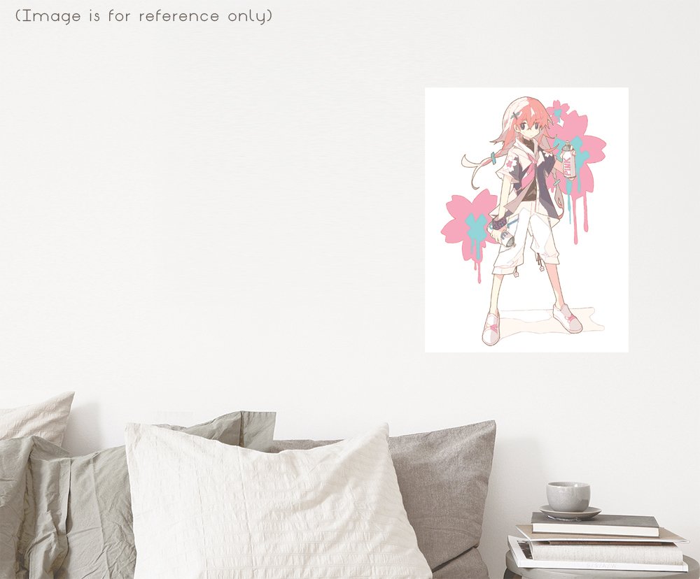 Sakura Graffiti (Original) 8.5"x11" Poster Print