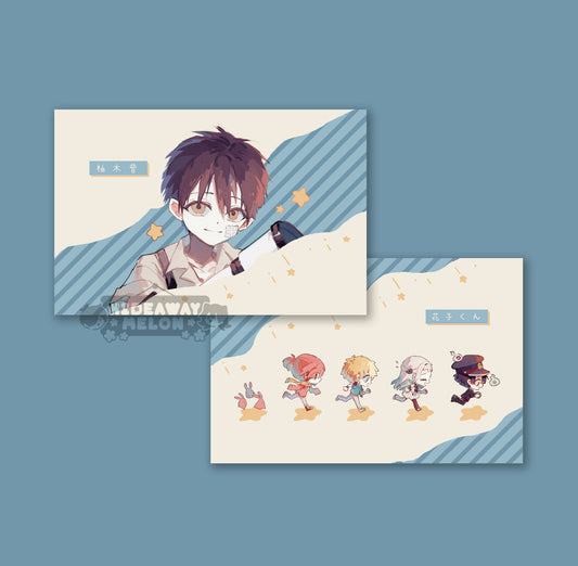 Hanako Starry Sky (Toilet-bound Hanako-kun) Double-Sided 6x4 Mini Print