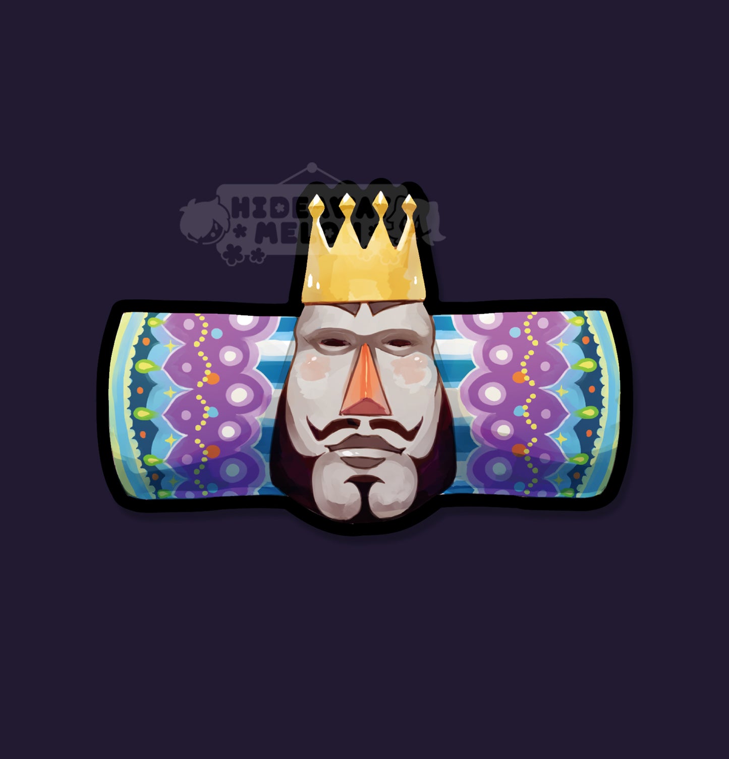 King of the Cosmos (Katamari) - High Quality Vinyl Sticker