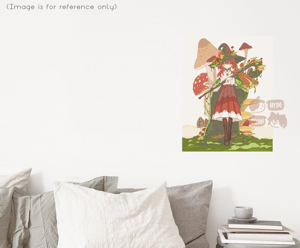 Mycologist (Original) 8.5"x11" Poster Print