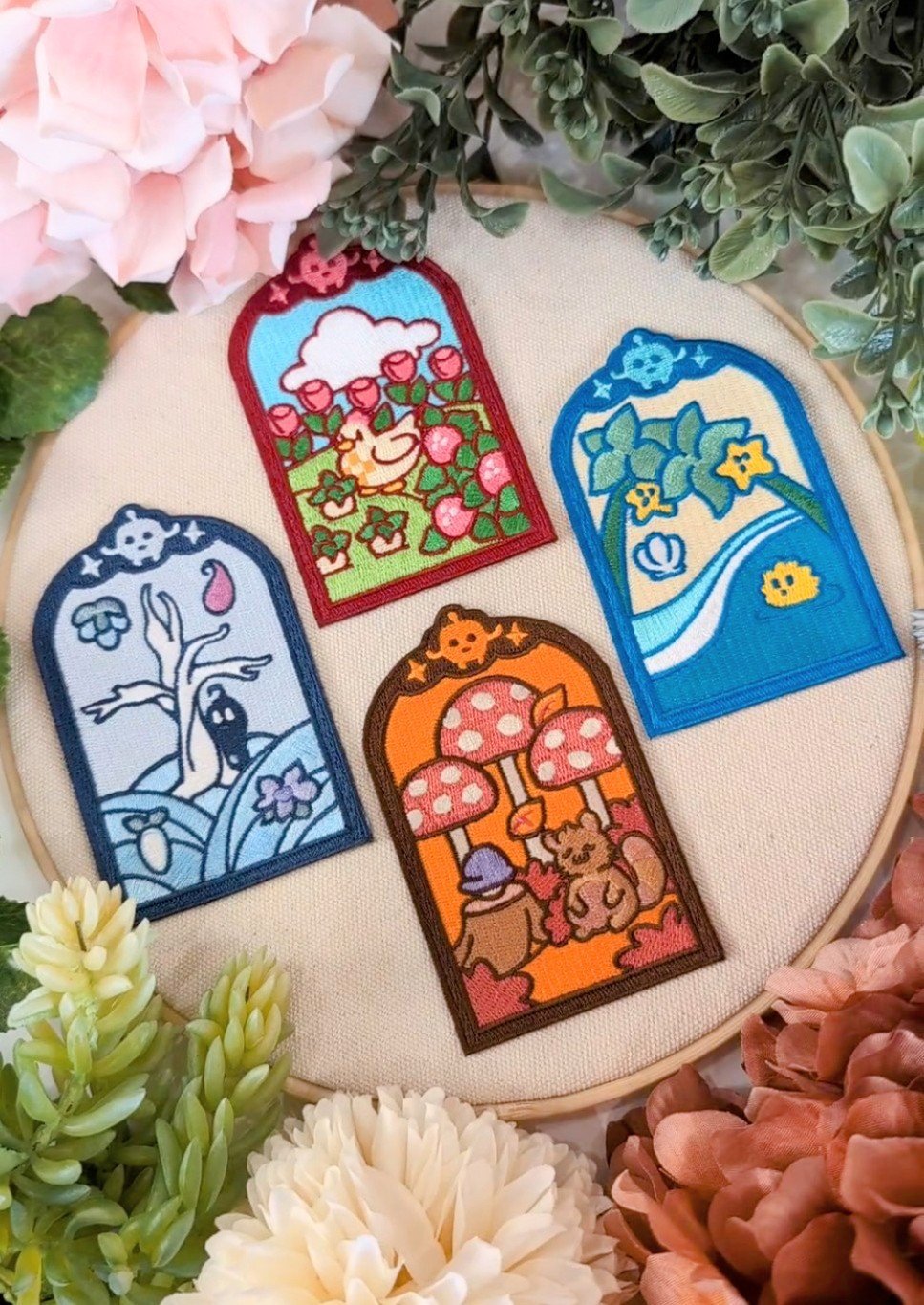 Stardew Valley Seasons (Autumn) - Embroidered Patch