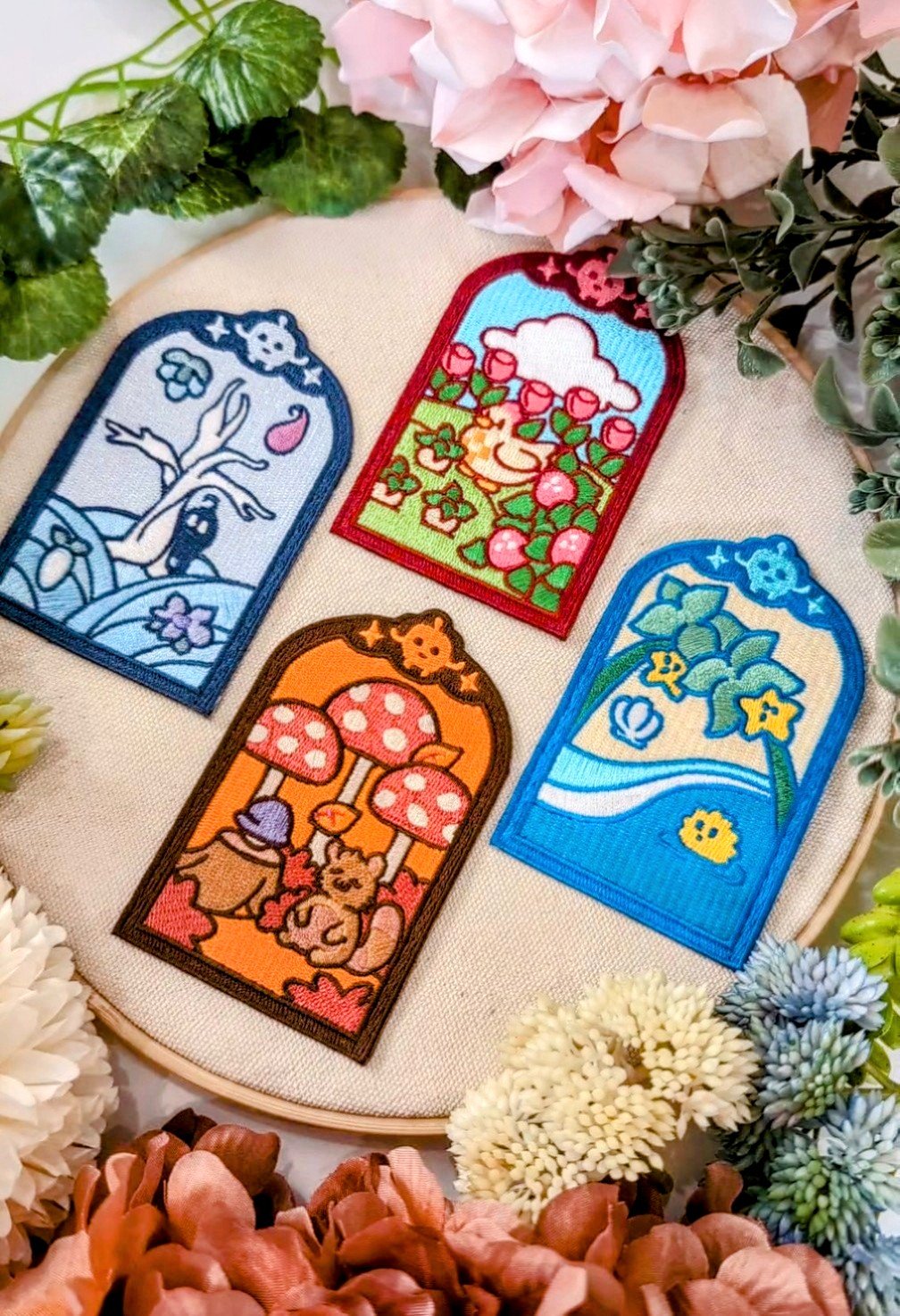 Stardew Valley Seasons (Autumn) - Embroidered Patch