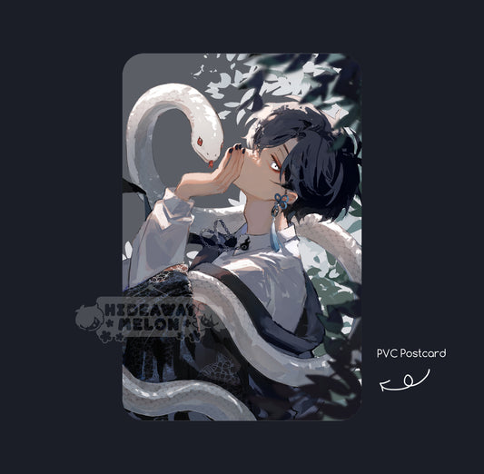 Snake (Original Character) 4x6" PVC Mini Print