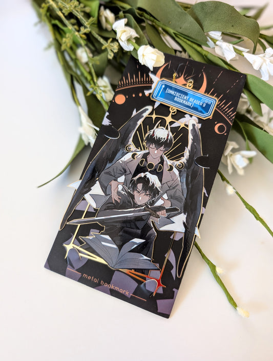 Omniscient Reader's Viewpoint - Gold Plated Metal Bookmark