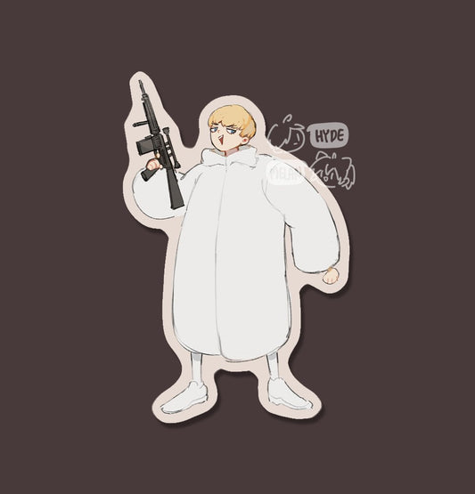 Ryo (Devilman Crybaby) - High Quality Vinyl Sticker