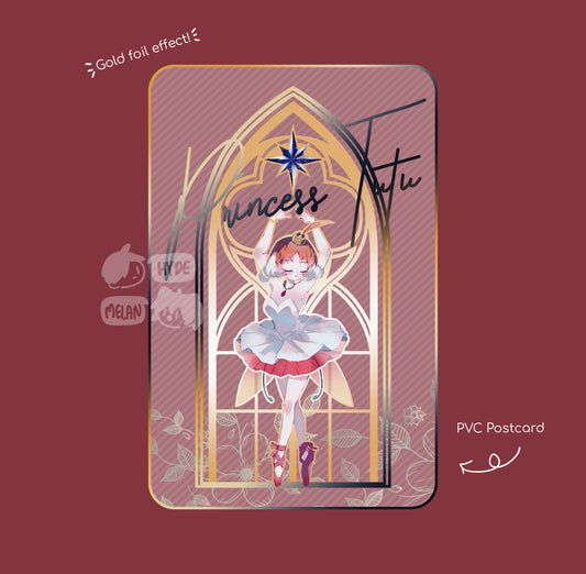 Princess Tutu 4x6" Foil PVC Mini Print SECONDS