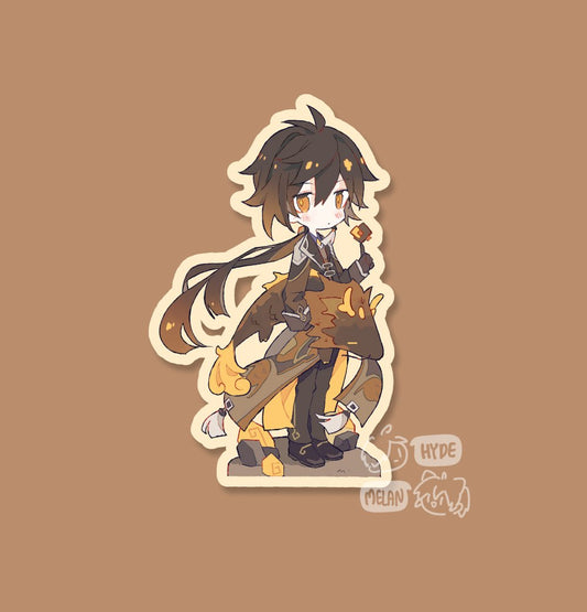 Genshin Impact - Zhongli Vinyl Sticker